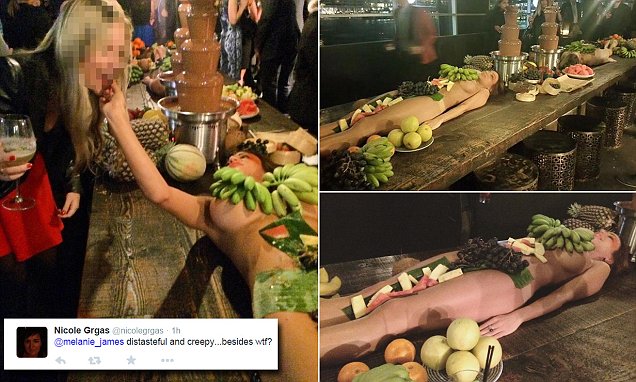 dan sheen add photo naked women with food