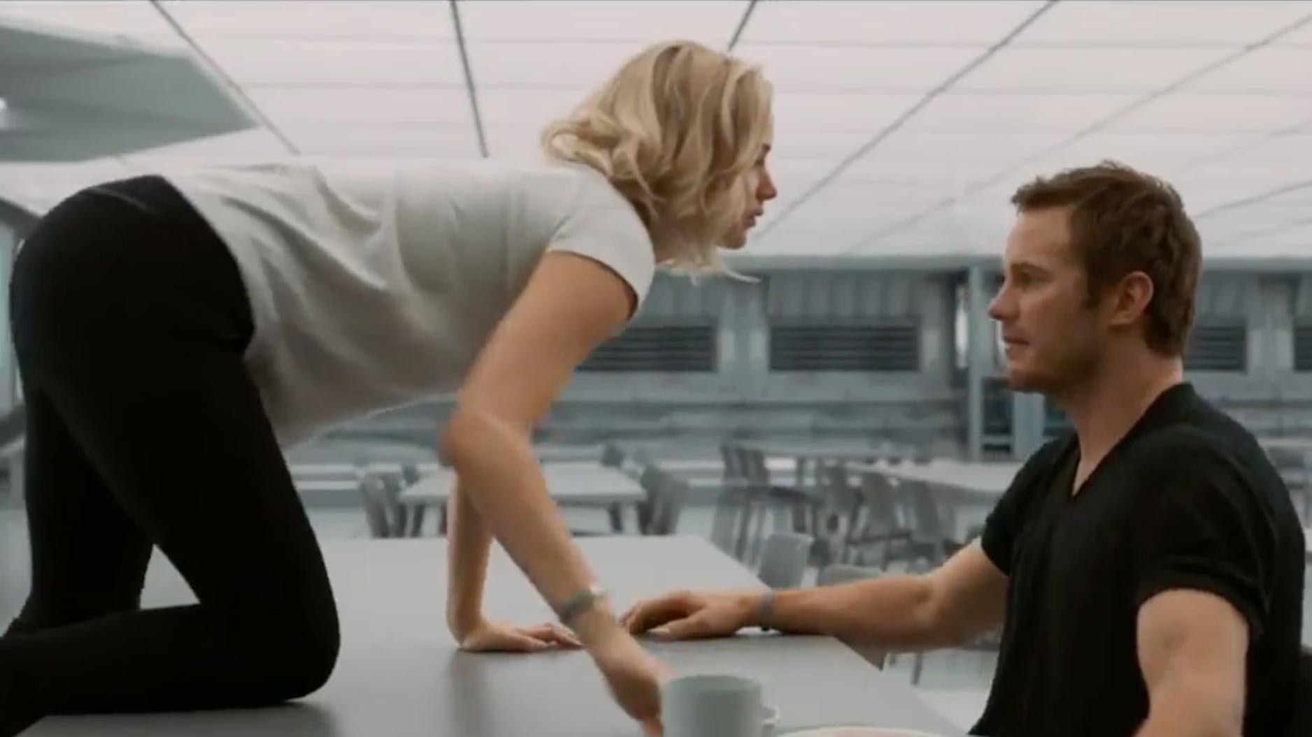 Best of Is jennifer lawrence naked in passengers