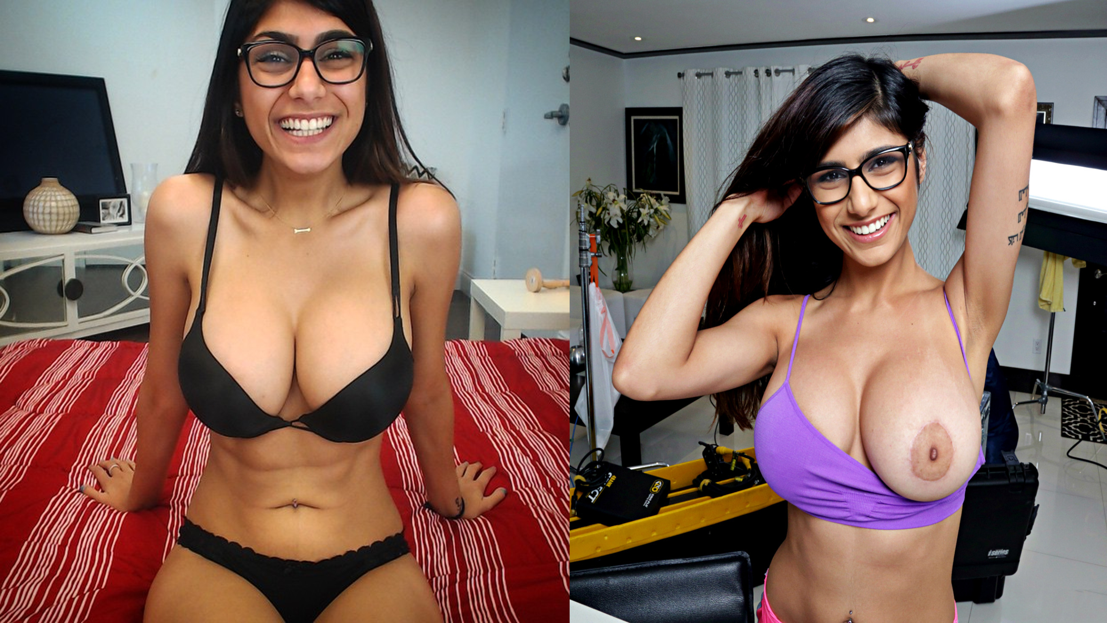 clara antonio recommends mia khalifa black lingerie pic