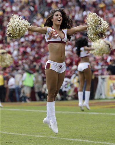 chloe strugnell recommends Redskins Cheerleaders Nude