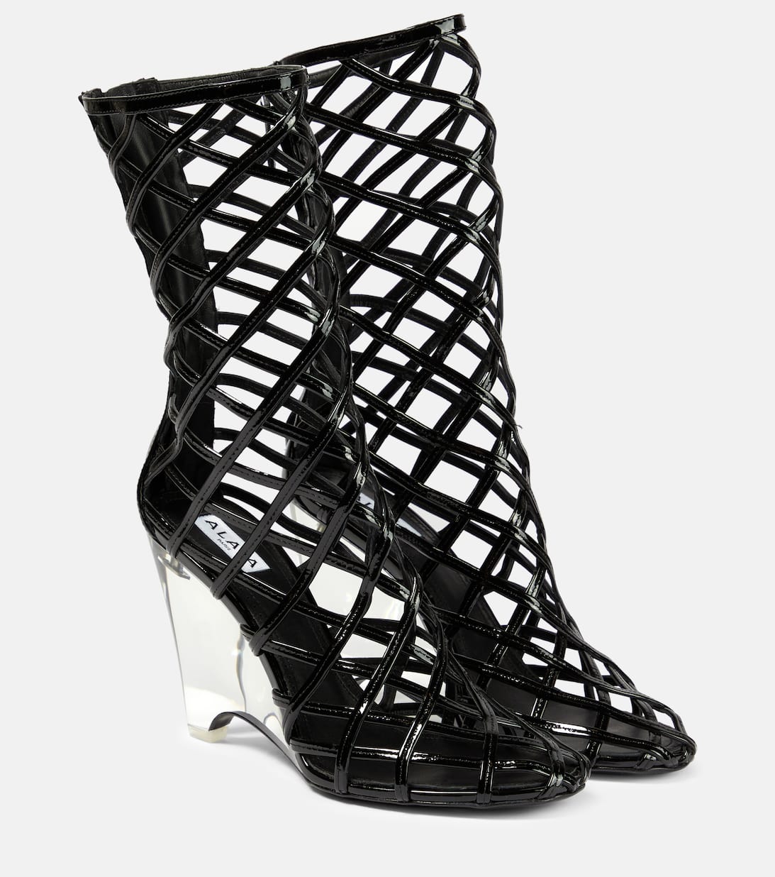 andrew brunner add photo knee high cage boots