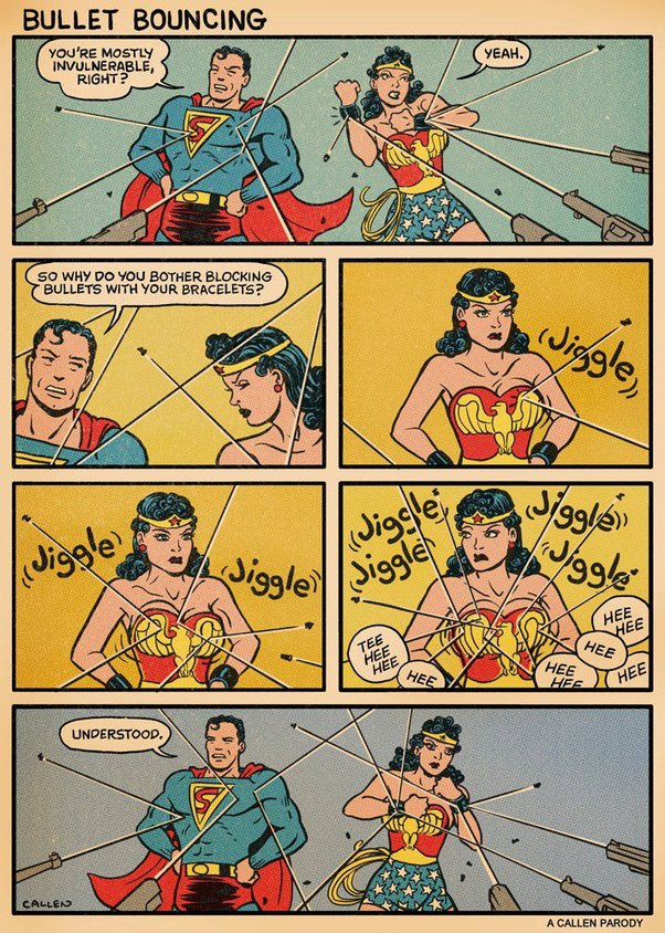 wonder woman sexy boobs