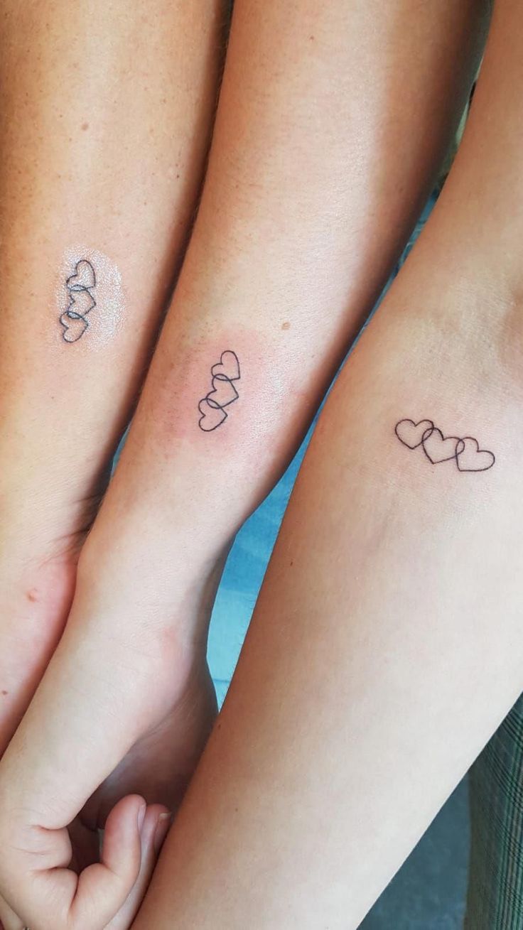 mom and sister tattoos