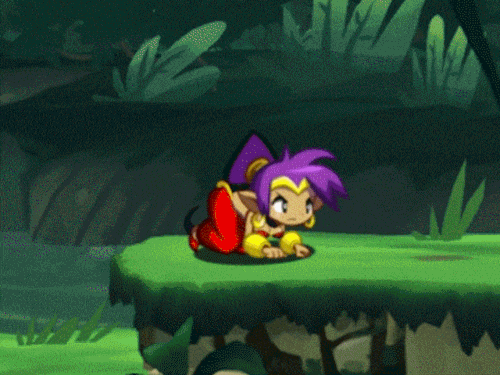 Shantae Half Genie Hero Gif label liberator