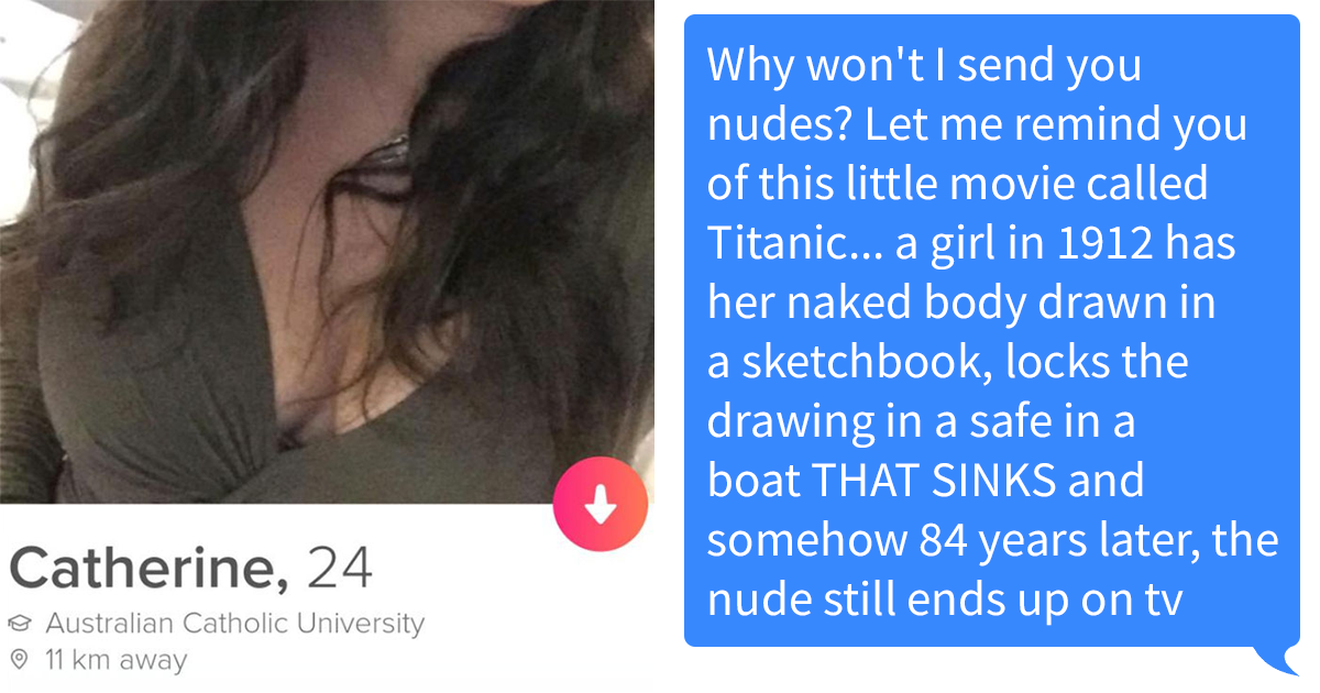 alero ereku recommends nude women on tinder pic