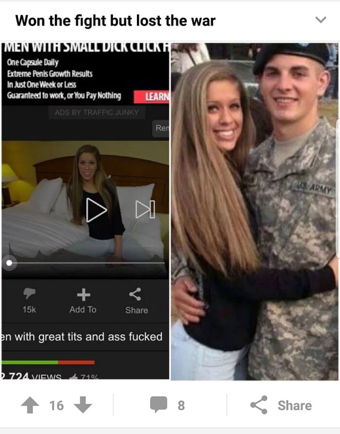 amy whyte recommends Military Girlfriend Porn