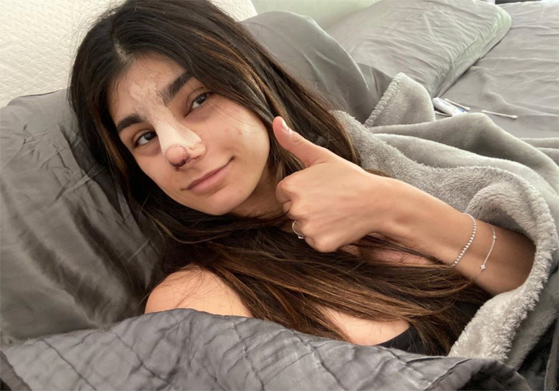 becky homan recommends Mia Khalifa Engagement Instagram