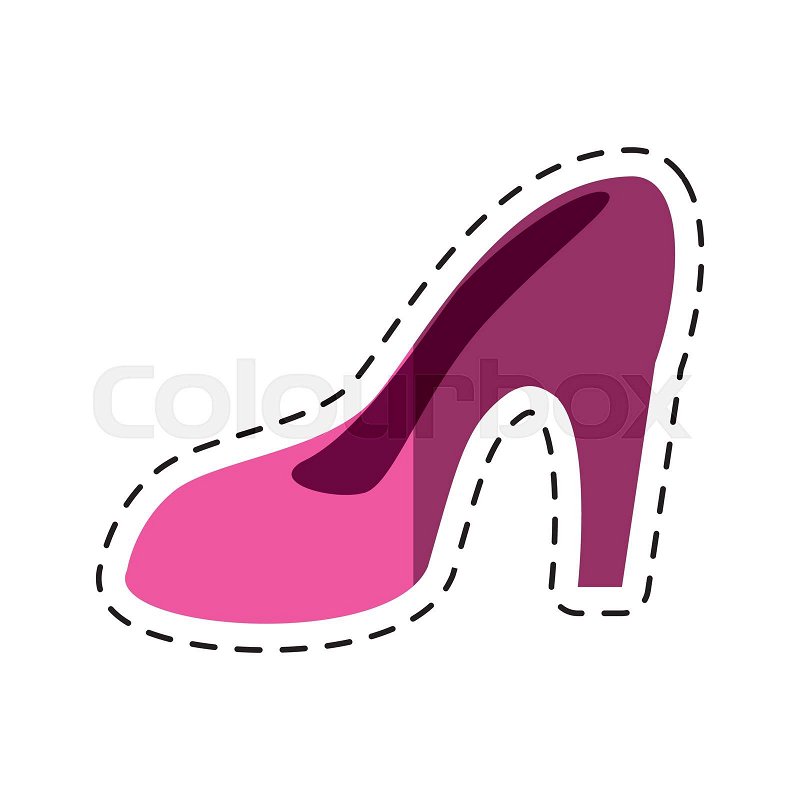 don carl add photo cartoon high heel shoes