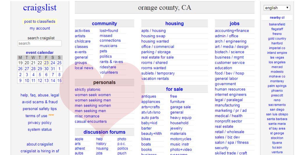 channing lee recommends craigs list inland impire pic