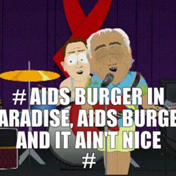 Best of Aids burger in paradise