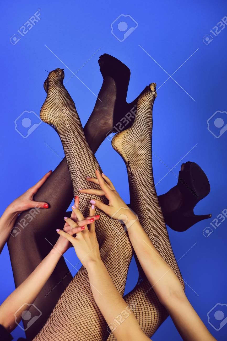 allan webster recommends lesbian pantyhose pics pic