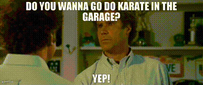 amber mardis recommends do you want to do karate in the garage gif pic