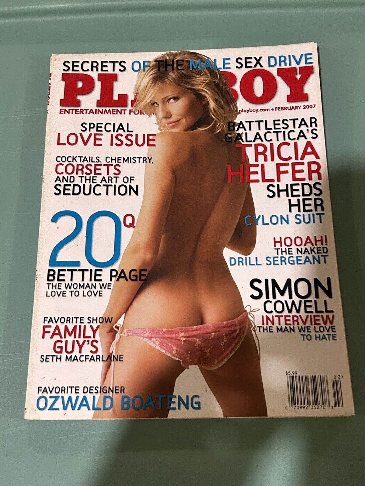 tricia helfer playboy 2007