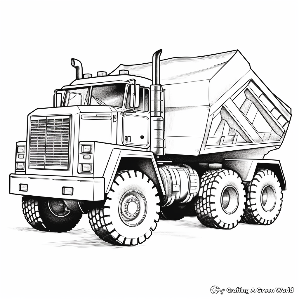 brenna douglas add big blacks dump truck photo