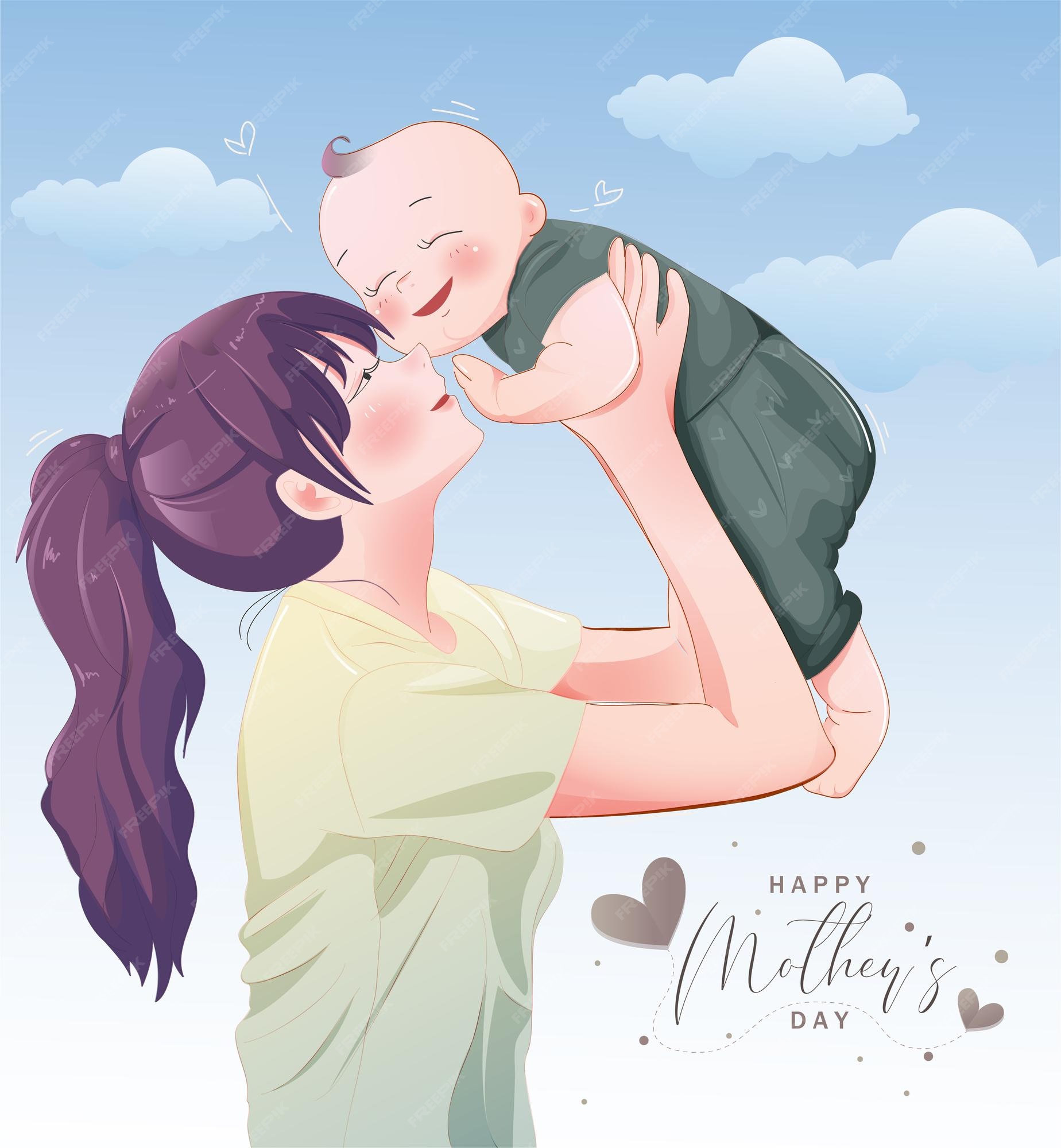cheshta kapoor share anime mother and baby photos