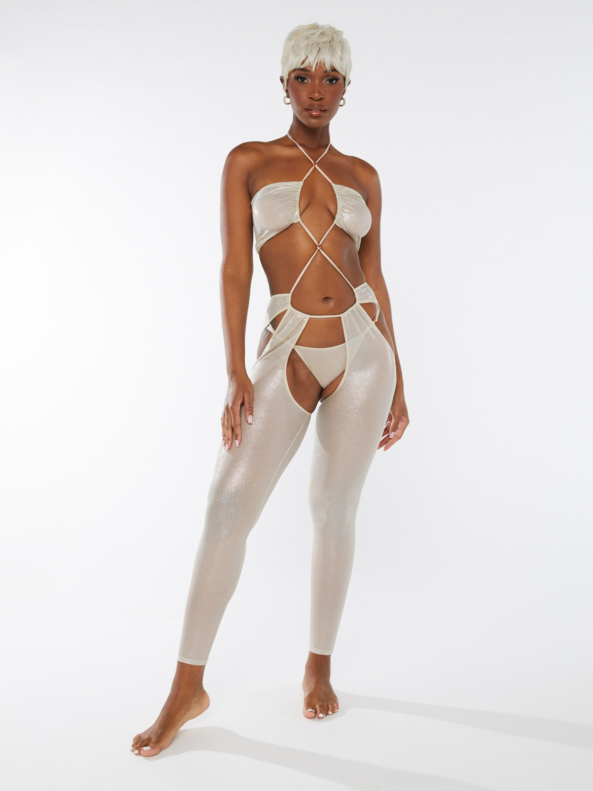 Crotchless Body Suit by pig