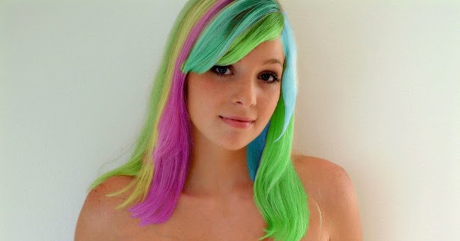 camille c garcia add photo nude girl rainbow hair