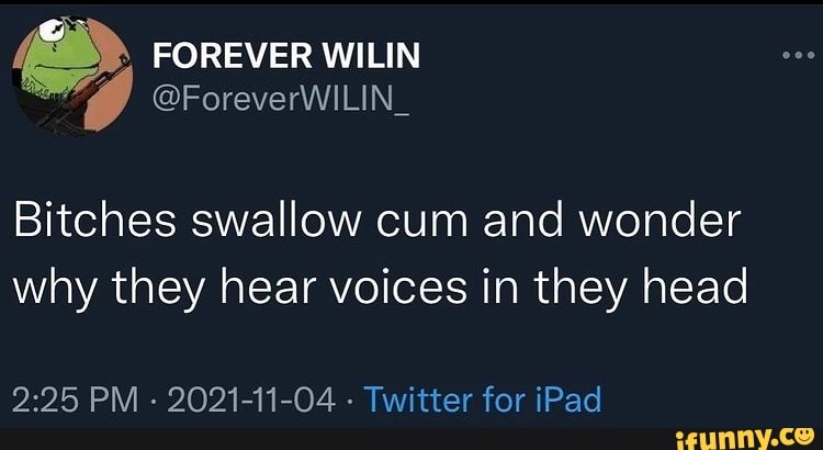 chris hamper recommends bitches who swallow pic