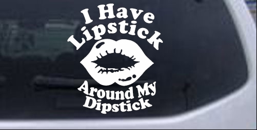 cindy venter add lipstick on my dipstick photo