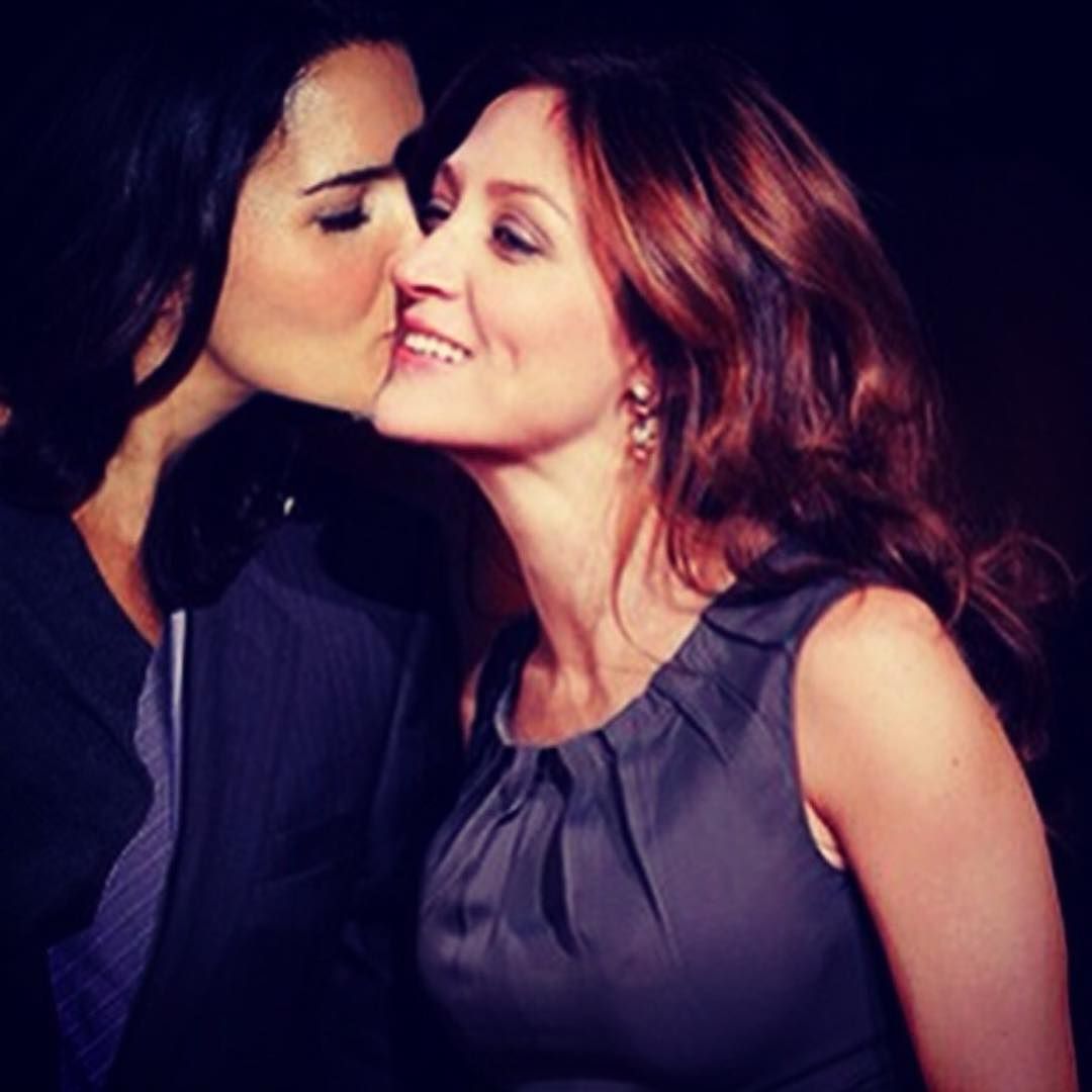 alysa mercado recommends sasha alexander lesbian kiss pic