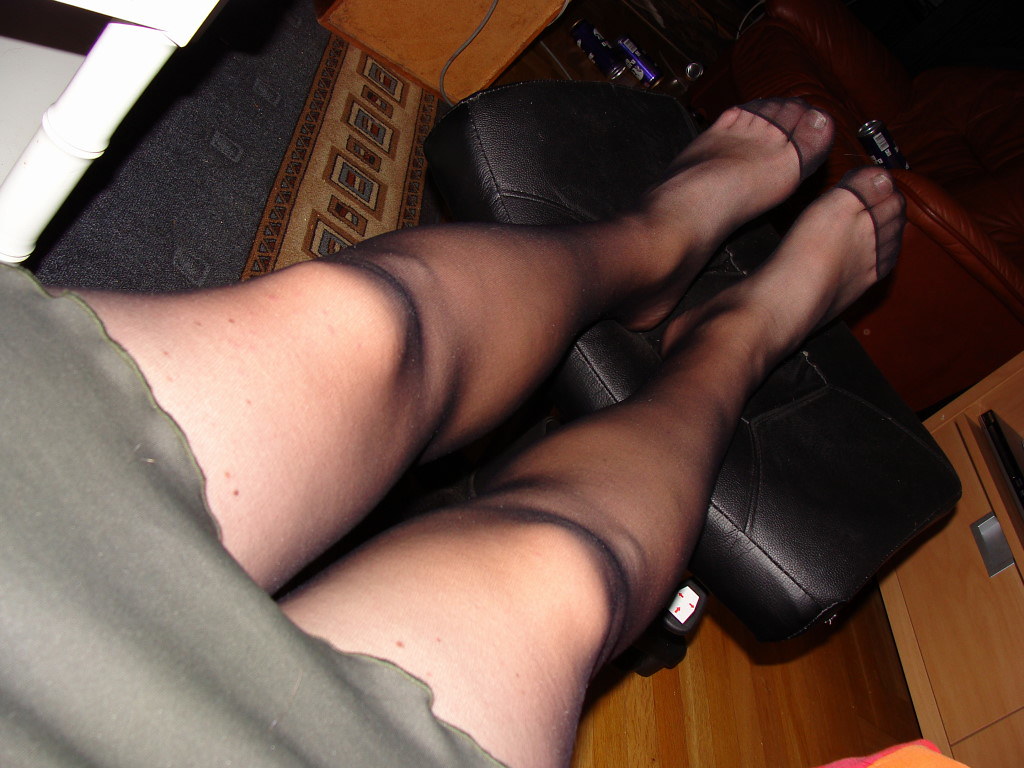 Best of Leg in nylon stocking