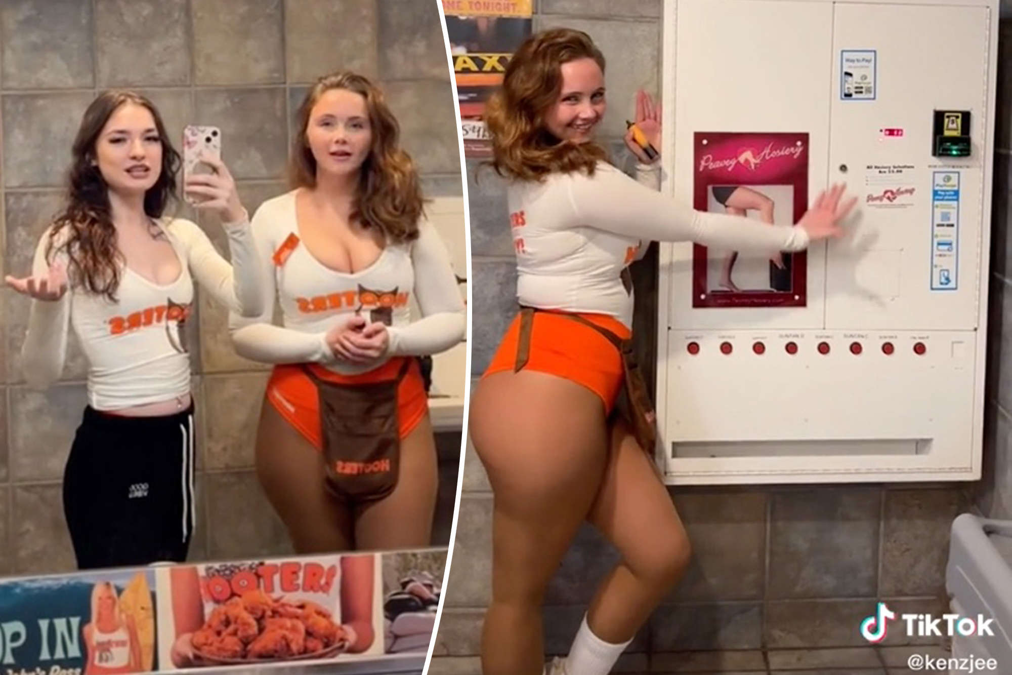 hooters girls having sex