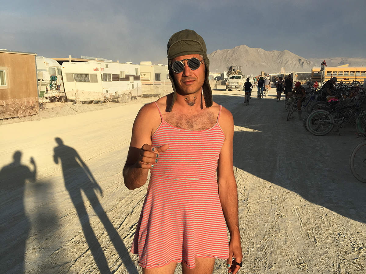 chamie custodio recommends burning man glory hole pic