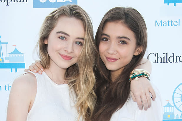 Pictures Of Sabrina Carpenter And Rowan Blanchard dirty shower