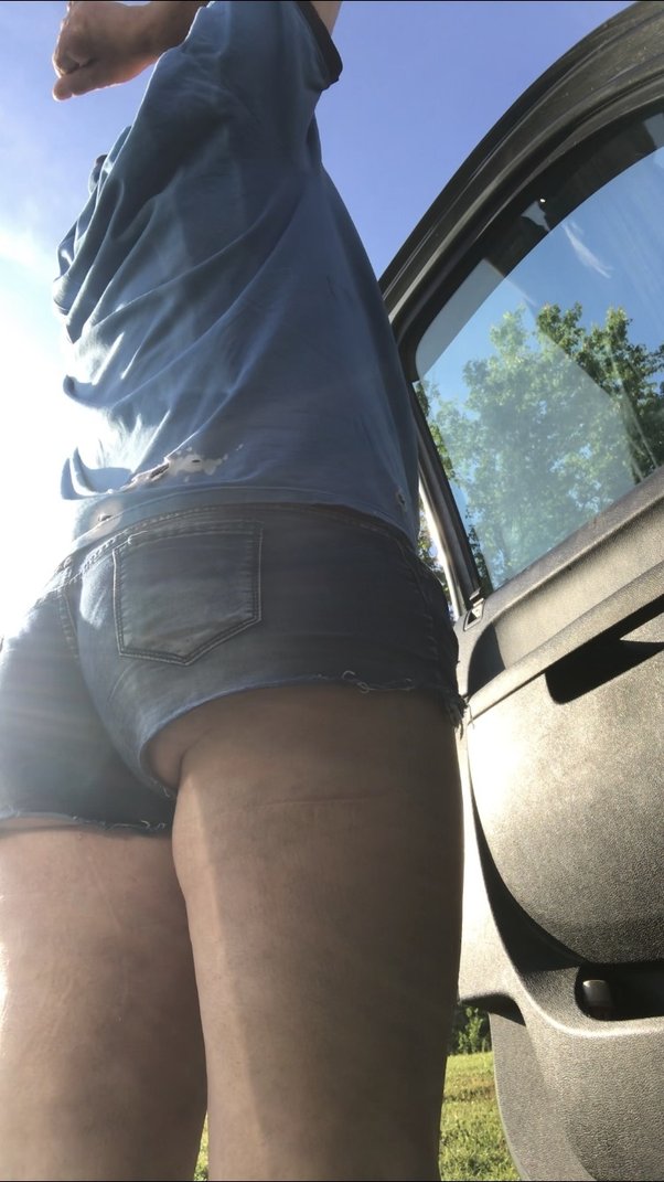 ashley miramontes add photo booty shorts no panties