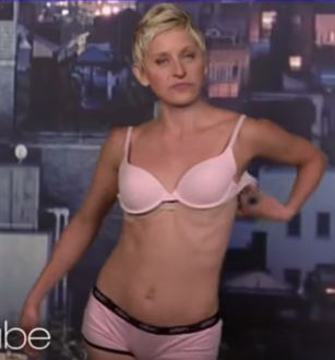 ellen degeneres topless