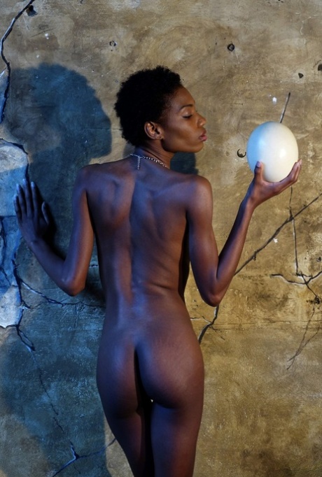 naked skinny black women