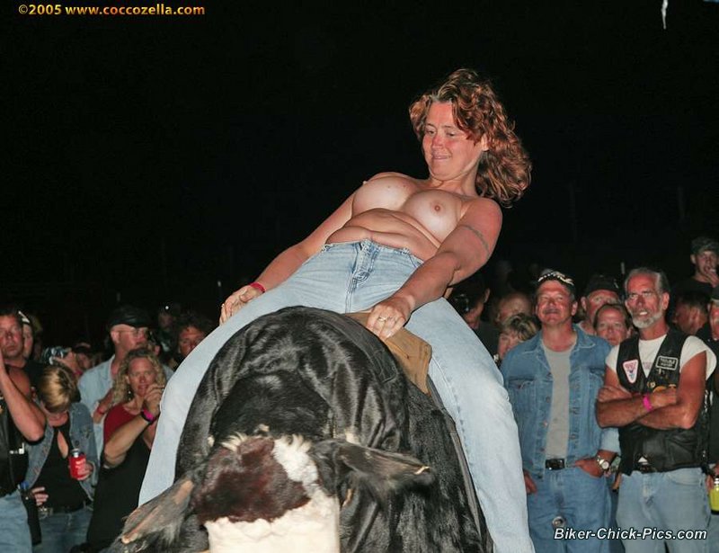 dessy christina recommends naked girls bull riding pic