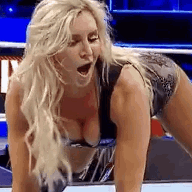 wwe charlotte butt