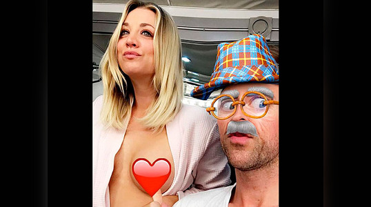 Best of Kaley cuoco snap chat