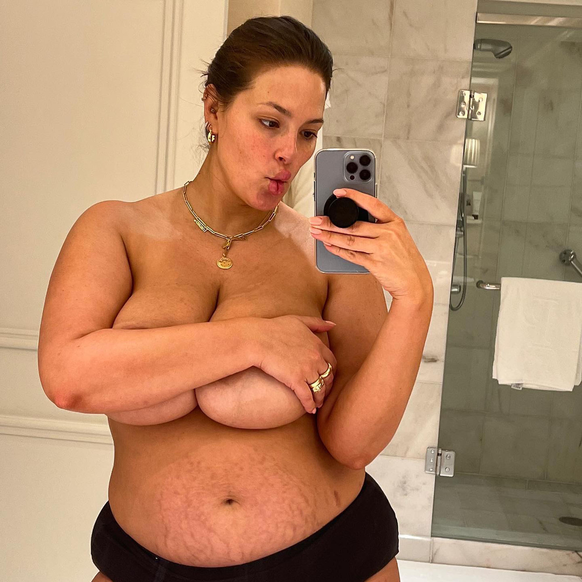 carey sikes recommends ashley graham nude shoot pic