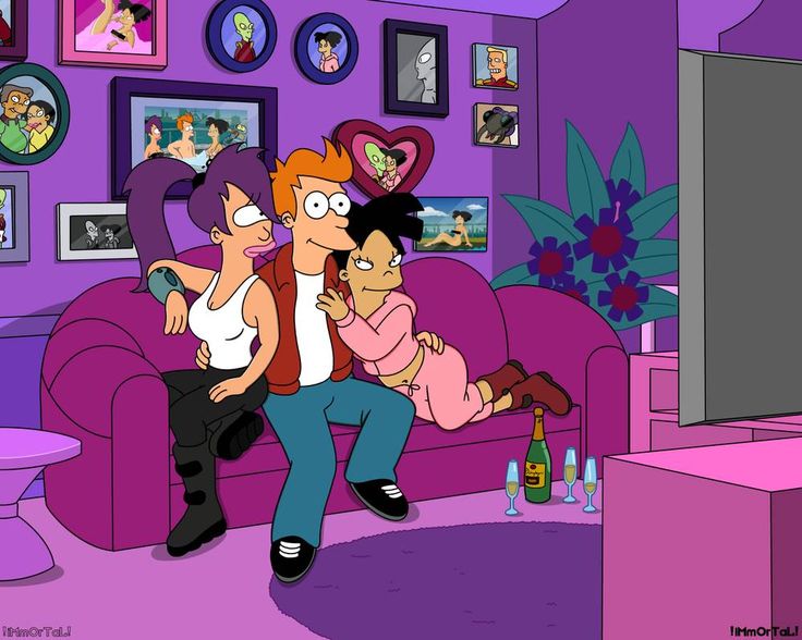 catherine lemercier recommends futurama leela and amy pic