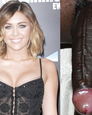 miley cyrus black dick