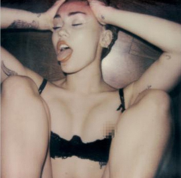 Miley Cyrus Nude Scenes smoking doggystyle
