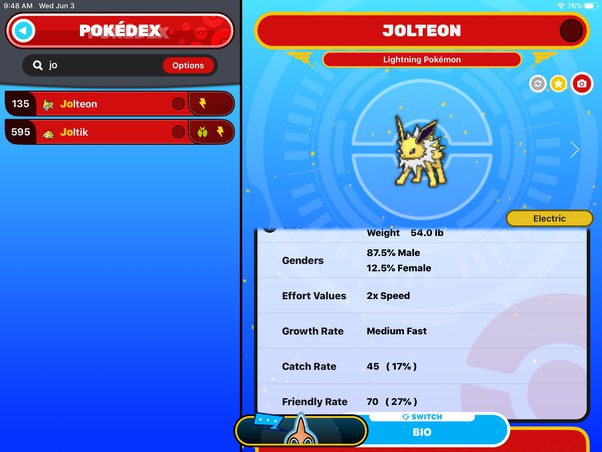 bobby styles add photo jolteon moveset fire red