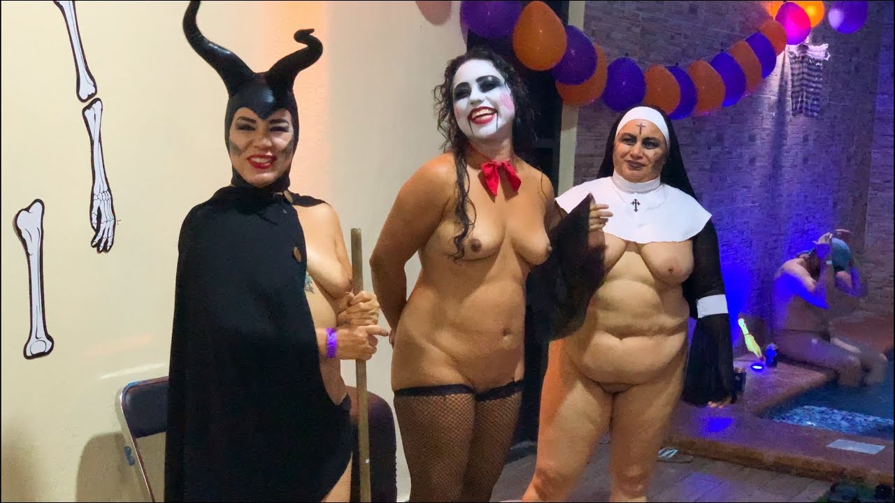 beth getz recommends naked at halloween party pic