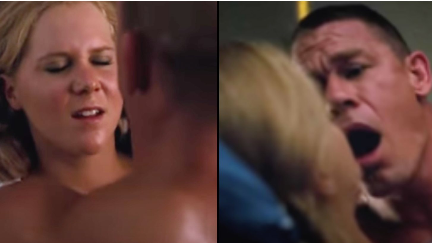 Amy Schumer Boob Scene guys jerk