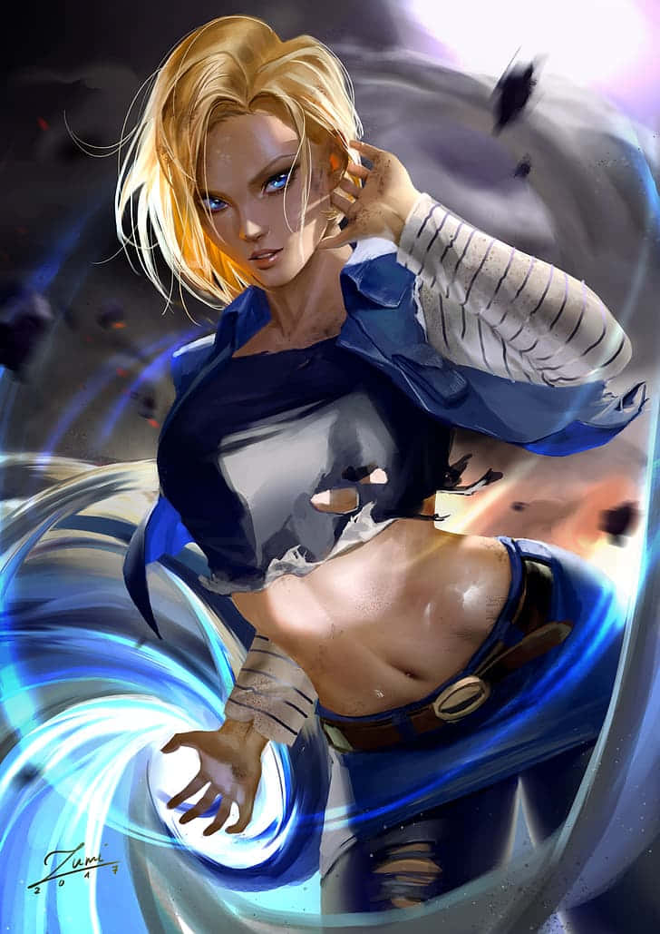 albert maningo recommends Android 18 Wallpaper