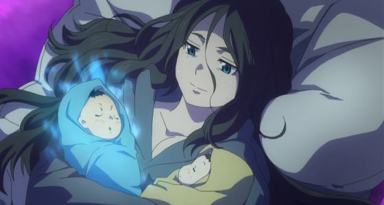 doaa hamed add photo anime mother and baby