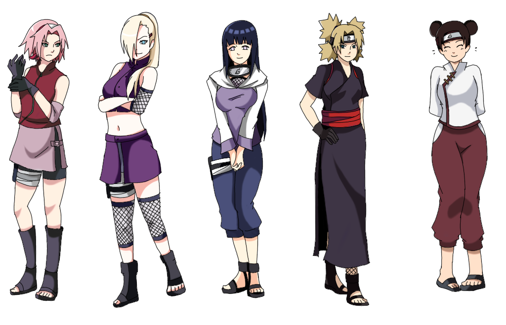 Best of Anime naruto female characters