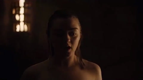 arya stark boobs