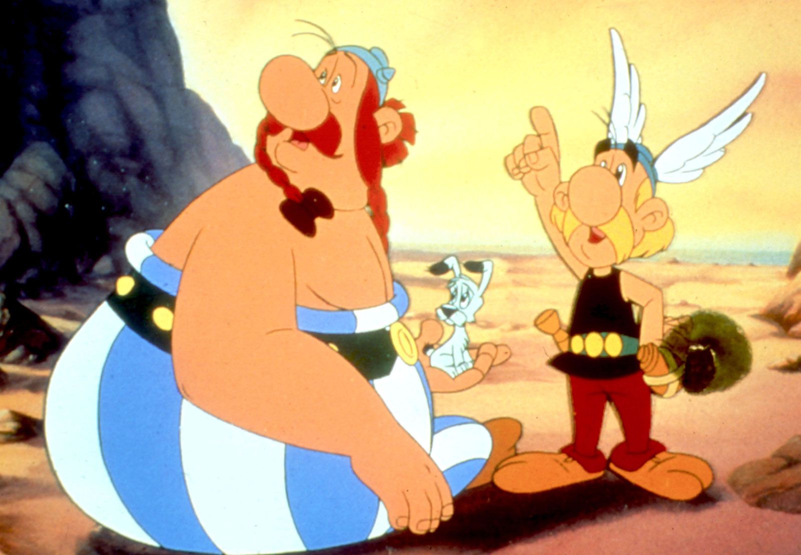 Asterix And Obelix Cartoon sister amateur