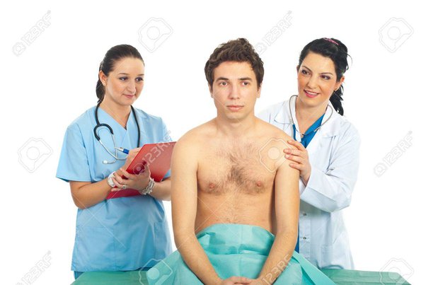 brandon whalen add photo female doctor checking penis