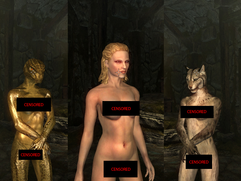bob shroder recommends nude girls in skyrim pic