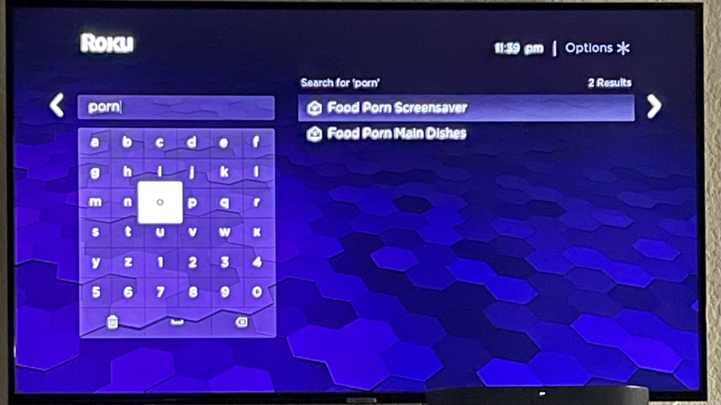 is pornhub on roku