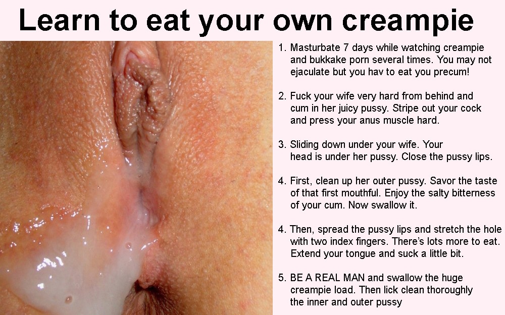 beth donohoe recommends How To Eat A Creampie